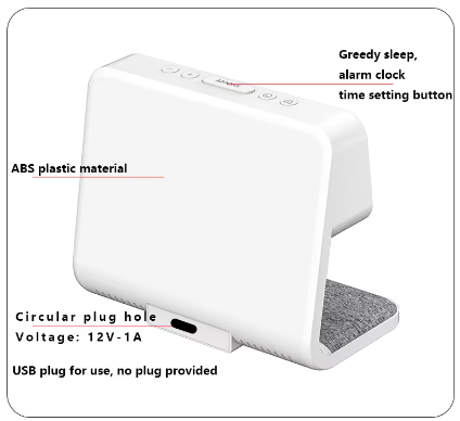 Reloj  de mesa power time